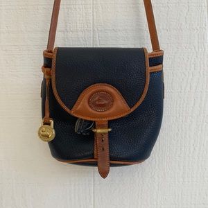 Vintage Dooney & Bourke Mini Saddlebag Purse